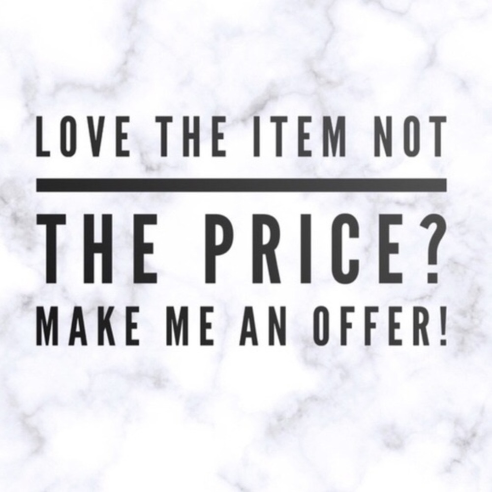 Love the item, not the price? Make me an offer!